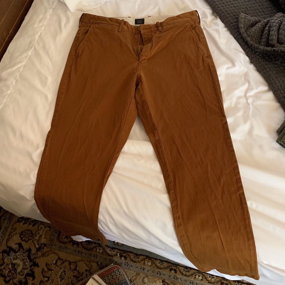 J. Crew Stretch Straight fit Pants. 32x30
